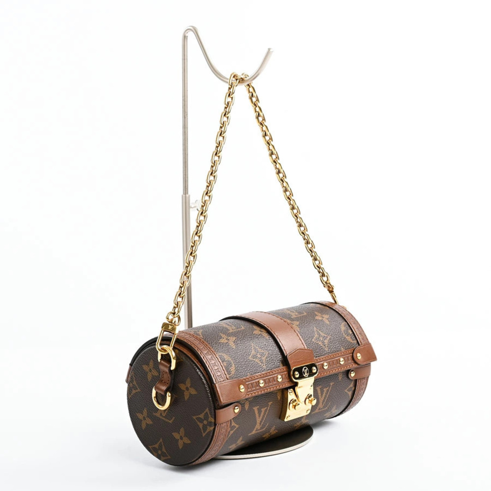 Louis Vuitton Trunk Bag Papillon Shoulder Brown